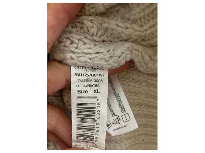 Autre Marque Gutteridge Pullover in Creme Wolle und Acryl Aus weiß - Ansicht 4