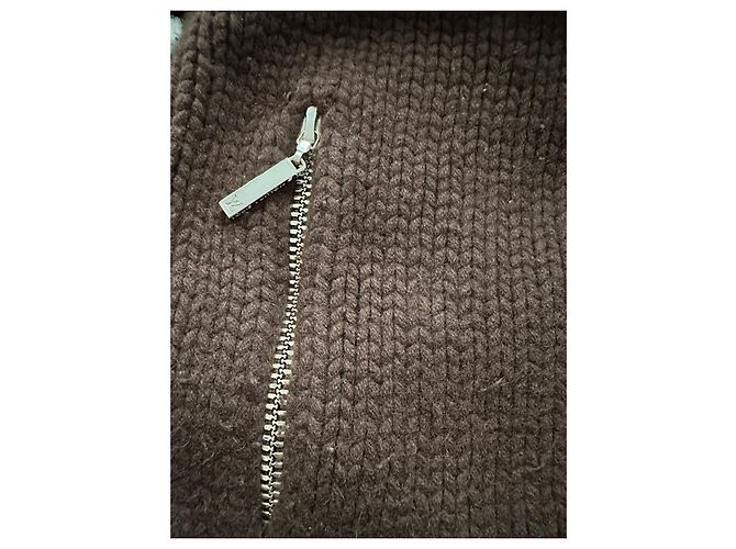 Louis Vuitton Bomberjacke aus Strick Braun - Ansicht 10