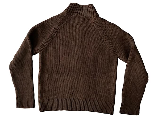 Louis Vuitton Bomberjacke aus Strick Braun - Ansicht 2