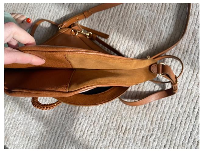 See by Chloé Borsa a mano con tracolla e tracolla Caramello Cammello - vista 11