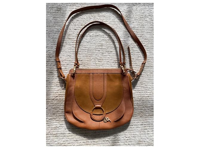 See by Chloé Borsa a mano con tracolla e tracolla Caramello Cammello - vista 2