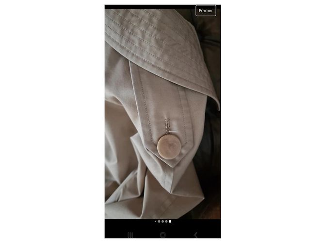 Hermès Hermes trench coat very good condition barely worn Beige - view 2