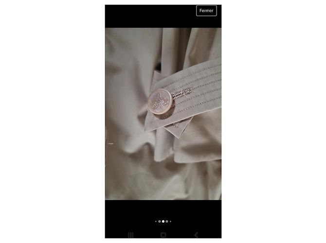 Hermès Hermes trench coat very good condition barely worn Beige - view 5
