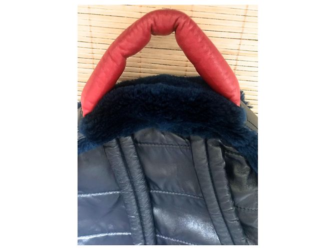 Autre Marque Zaino Iova in visone blu bianco rosso Multicolore - vista 2