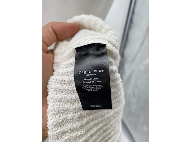 Rag & Bone Strickwaren T.International XS Baumwolle Weiß - Ansicht 5