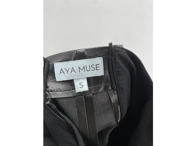 Autre Marque AYA MUSE Hosen T.International S Polyester Schwarz - Ansicht 2