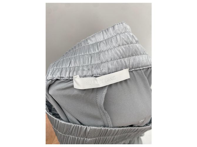 Bermudas Helmut Lang T.International XS Seda Cinza - vista 4