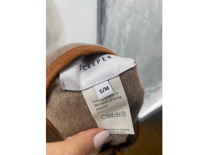 Autre Marque Sleeper jackets T.International S Wool Beige - view 4
