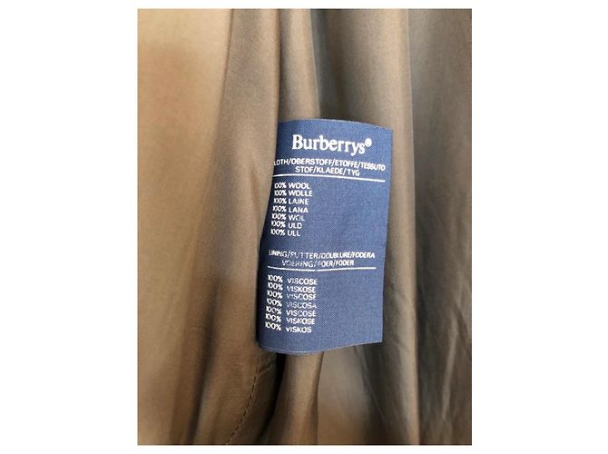 Abrigo Burberry Prorsum de lana gris - vista 3