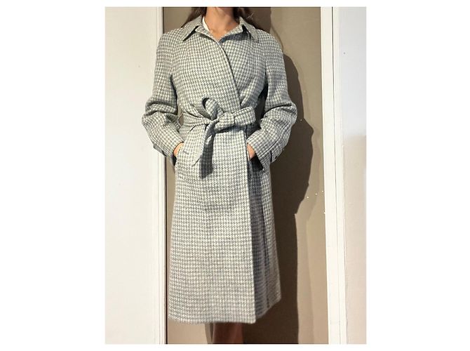 Abrigo Burberry Prorsum de lana gris - vista 6