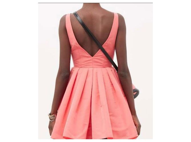 Alexander McQueen Kleid Koralle aus Polyester - Ansicht 3