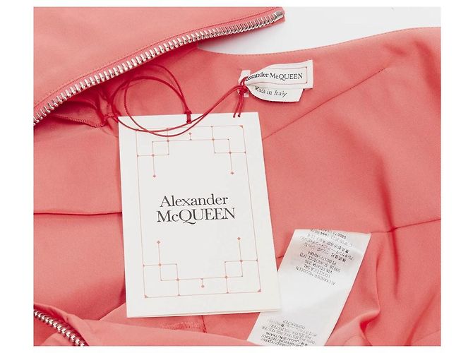 Alexander McQueen Kleid Koralle aus Polyester - Ansicht 4