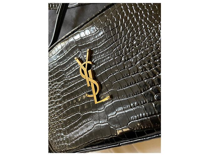 Saint Laurent Camera Lou Krokodileffekt - Ansicht 3