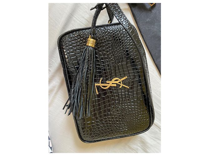 Saint Laurent Camera Lou Krokodileffekt - Ansicht 7