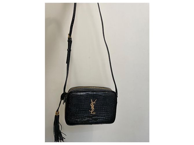 Saint Laurent Camera Lou Krokodileffekt - Ansicht 8