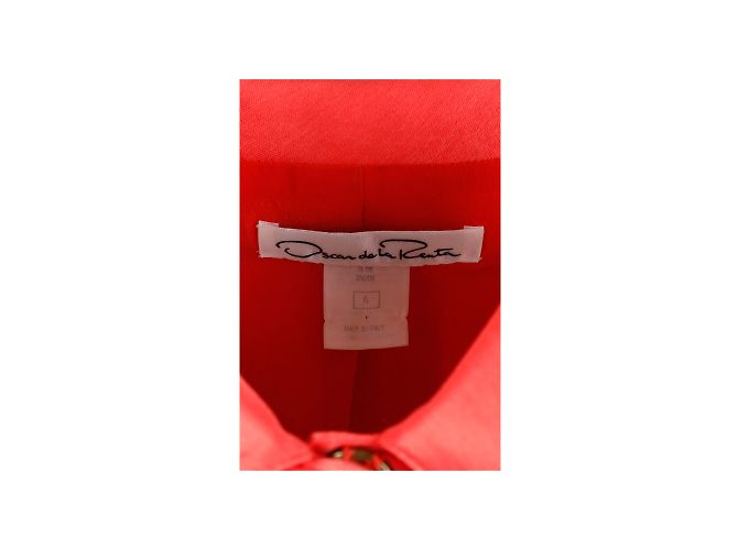 Oscar de la Renta Top- und Rock-Set Orange - Ansicht 14