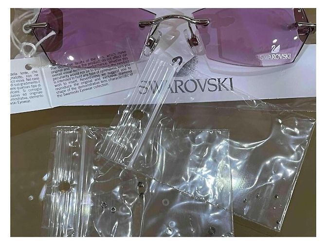 Occhiali da sole Swarovski rosa - vista 3