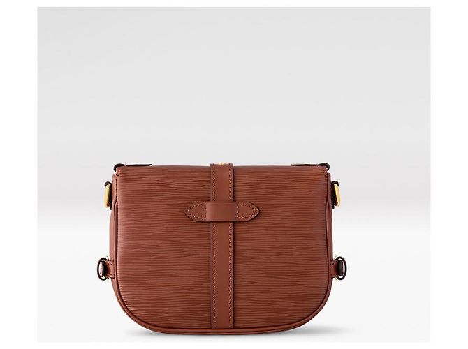 Louis Vuitton Saumur BB Pelle Epi Marrone - vista 2