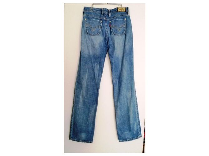 Levi's Jeans 627 Gerader Schnitt Blau - Ansicht 3