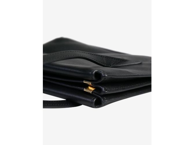 Rouje Borsa J in pelle nera - vista 7