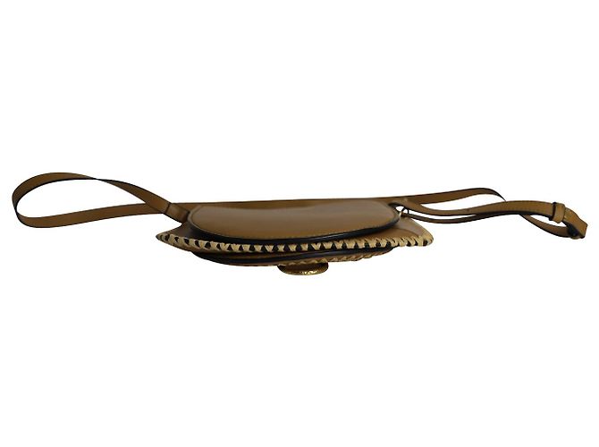 Borsa a tracolla Ulla Johnson Genevieve in pelle marrone - vista 5