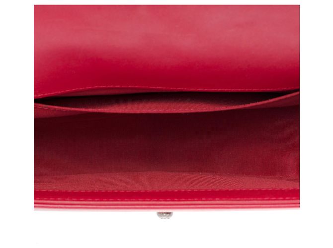 CHANEL Boy Bag in Red Leather - 101207 - view 8