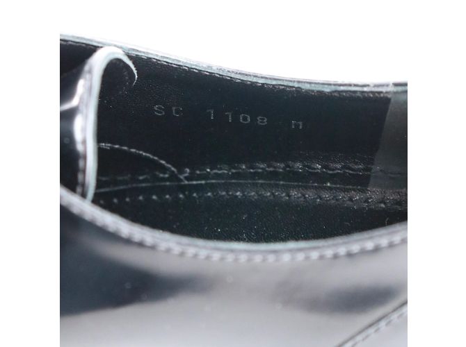LOUIS VUITTON - Mocassini Richelieu in pelle verniciata nera (taglia 36) Nero - vista 7
