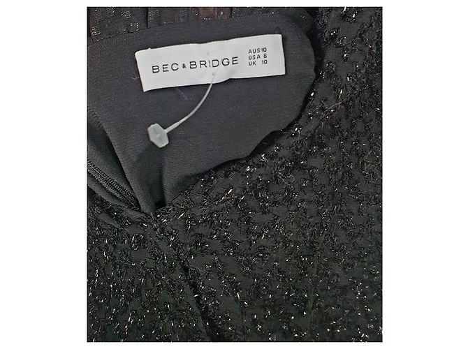 Autre Marque Mono Bec & Bridge Negro de Viscosa - vista 8