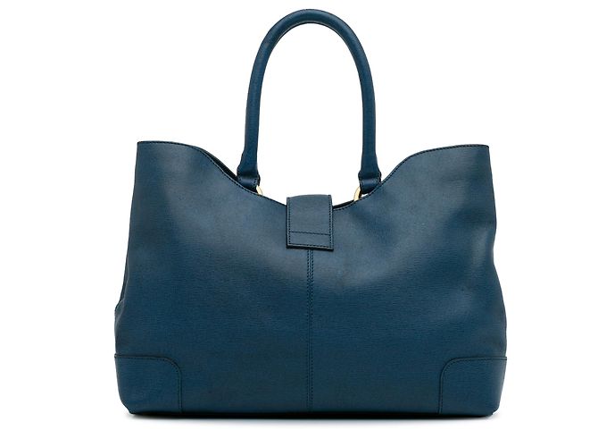Fendi Blue Chameleon Shopper Tote - view 4