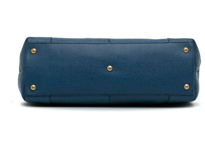 Fendi Blue Chameleon Shopper Tote - view 5