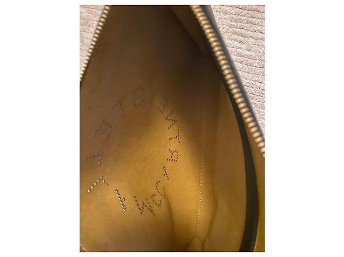 Stella Mc Cartney Pochette nera con cinturino da polso Nero - vista 3