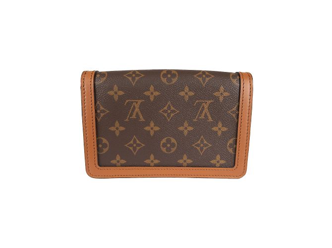 Bumbag Louis Vuitton Monogram Reverse Canvas Dauphine-Gürteltasche Braun - Ansicht 4