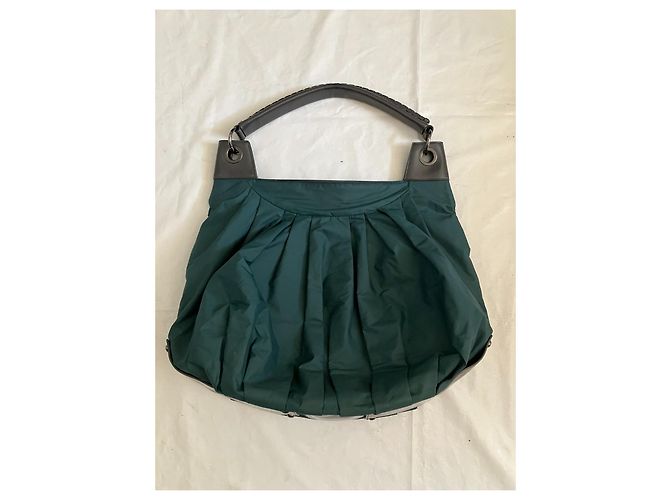 Borsa a spalla grande Bimba & Lola Grigia e Verde Grigio - vista 2