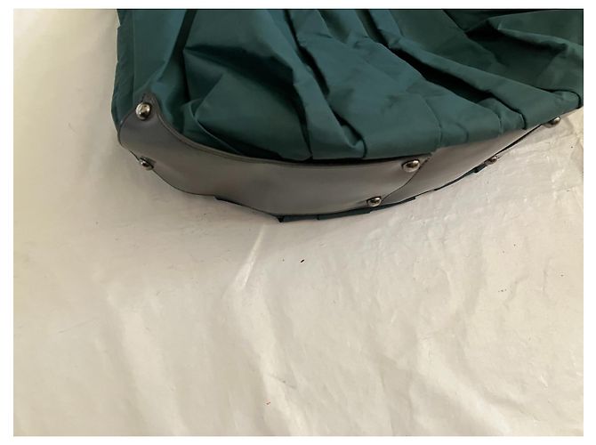 Borsa a spalla grande Bimba & Lola Grigia e Verde Grigio - vista 5