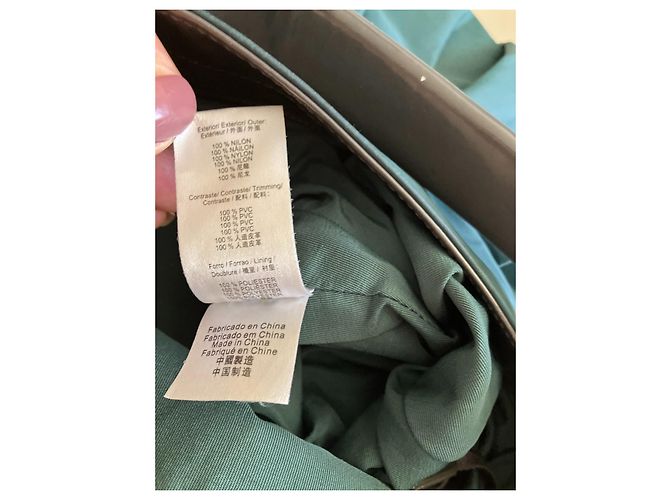 Borsa a spalla grande Bimba & Lola Grigia e Verde Grigio - vista 7