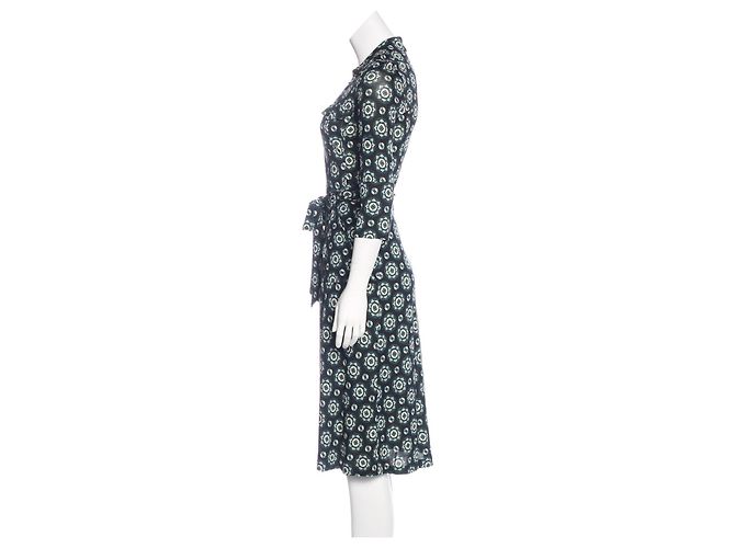 Diane Von Furstenberg DvF Rev Duenne silk wrap dress - vintage Multiple colors - view 3
