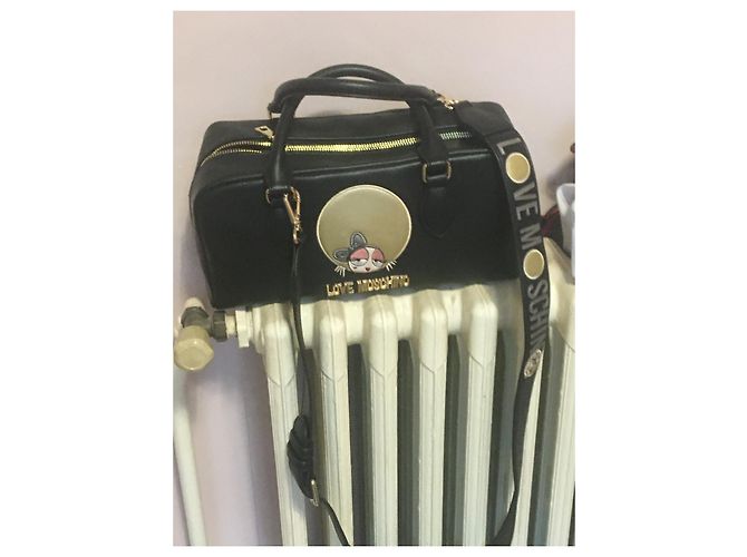 Borsa bowling Love Moschino nera Nero - vista 2