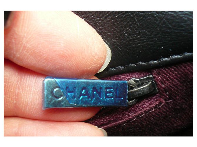 CHANEL Airlines - Bolsa com aba com alça superior em couro de bezerro envelhecido e acolchoado - Grande NOVO Multicor - vista 15