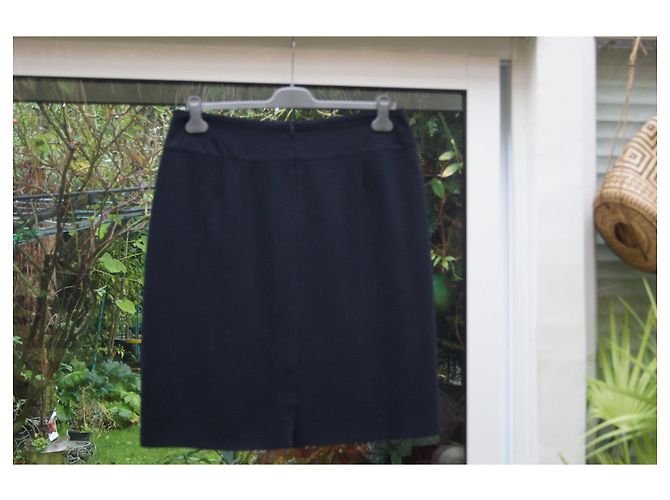 Falda Burberry negra de poliéster Negro - vista 3