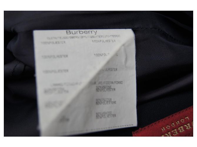 Falda Burberry negra de poliéster Negro - vista 4