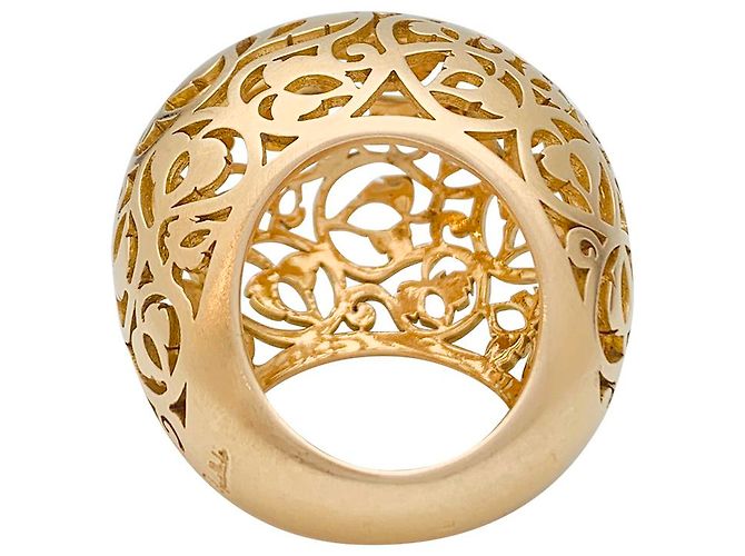 Pomellato-Ring, "Arabeske", Rotgold. - Ansicht 2