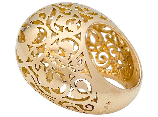 Pomellato-Ring, "Arabeske", Rotgold. - Ansicht 3
