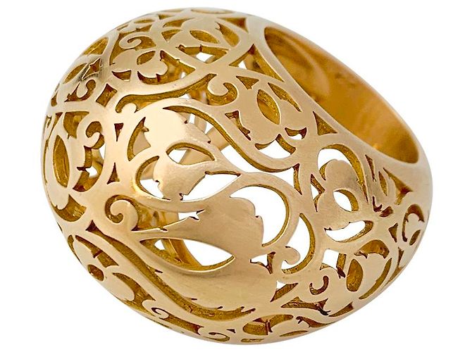 Pomellato-Ring, "Arabeske", Rotgold. - Ansicht 4