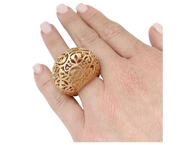 Pomellato-Ring, "Arabeske", Rotgold. - Ansicht 6