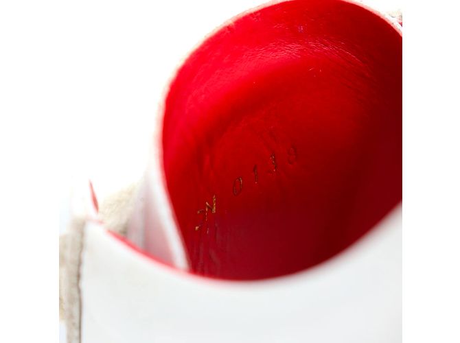 GIVENCHY - Sneakers Urban Street in pelle bianca e rossa (T36) Bianco - vista 8