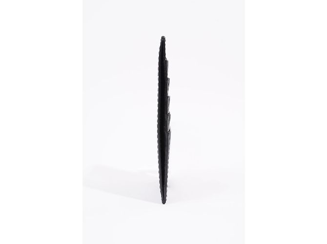 Off White Off-White-Kartenetui aus schwarzem Leder, Einheitsgröße - Ansicht 3