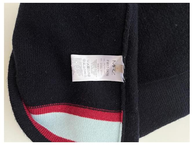 Mrz Strickjacke dunkelblau Kaschmir - Ansicht 14