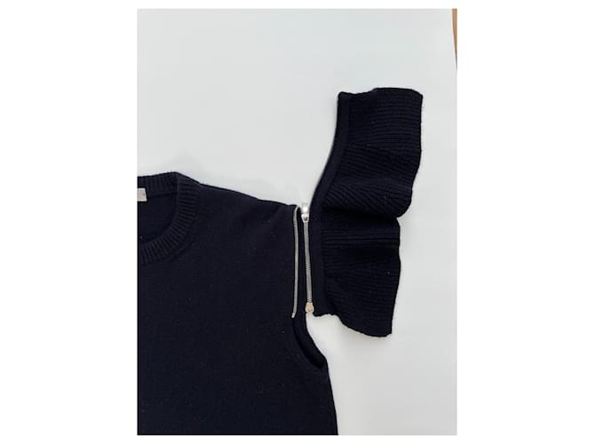Mrz Strickjacke dunkelblau Kaschmir - Ansicht 5