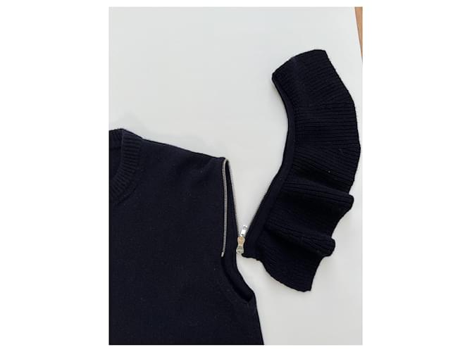 Mrz Strickjacke dunkelblau Kaschmir - Ansicht 6