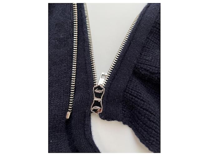 Mrz Strickjacke dunkelblau Kaschmir - Ansicht 7
